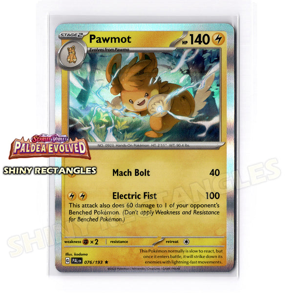 076/193 - Pawmot - Holofoil