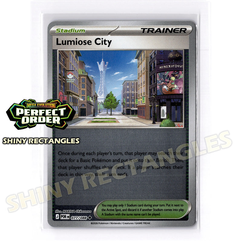 077/088 - Lumiose City - Reverse Holo