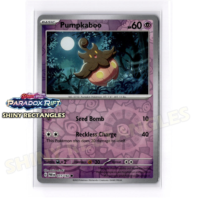 077/182 - Pumpkaboo - Reverse Holo