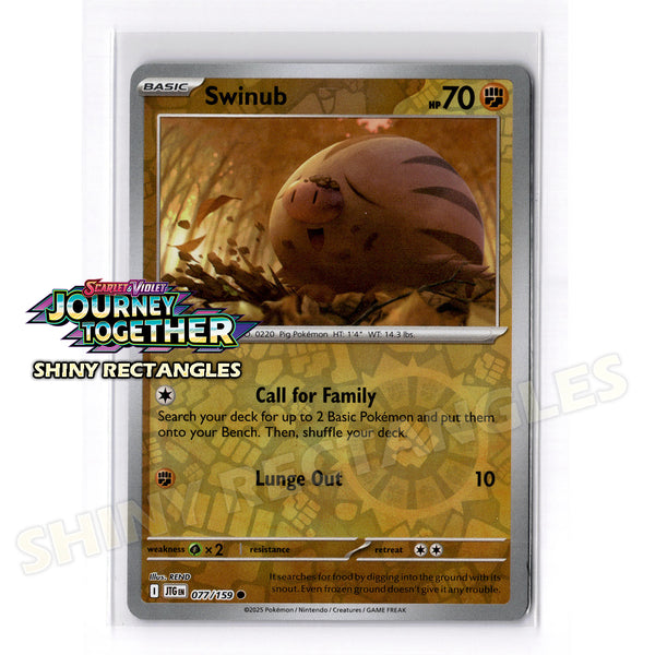 077/159 - Swinub - Reverse Holo