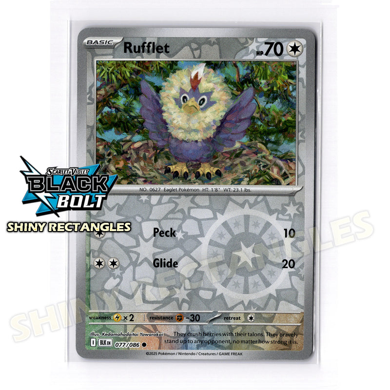077/086 - Rufflet - Reverse Holo