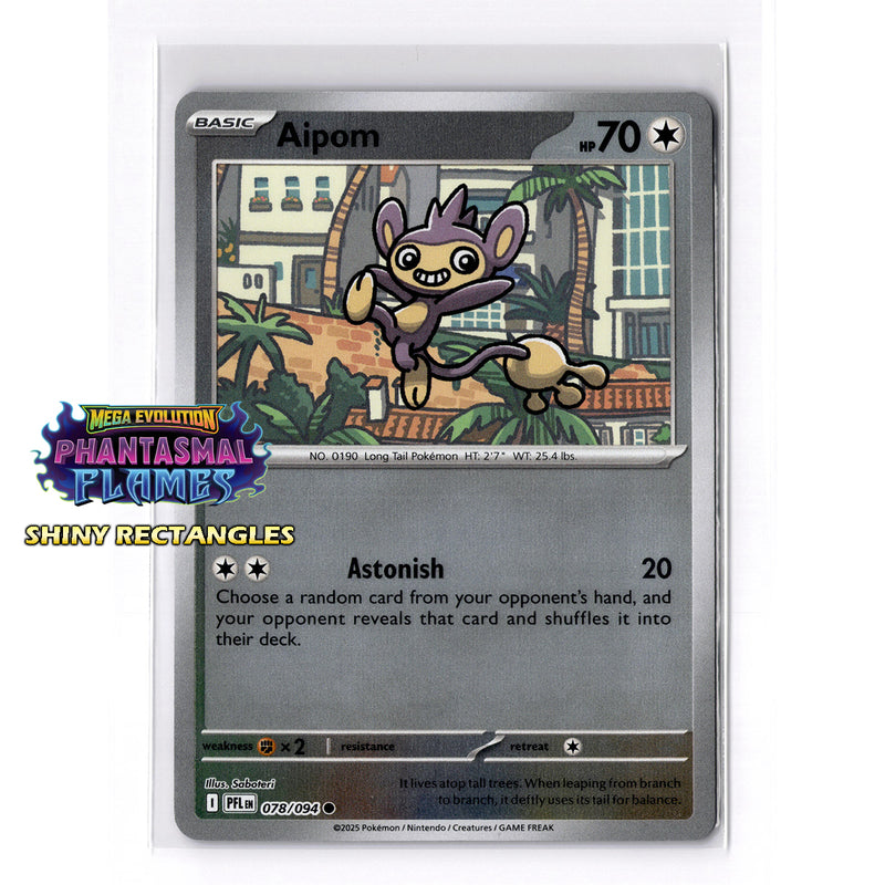 078/094 - Aipom - Reverse Holo