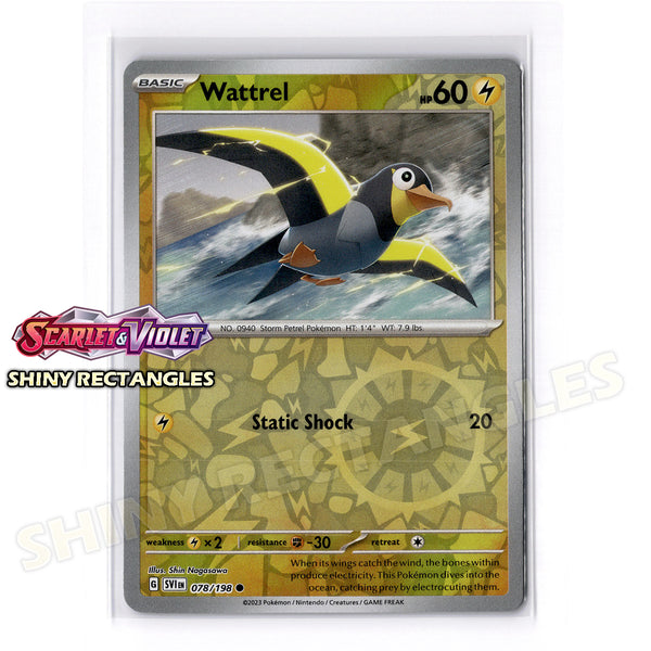 078/198 - Wattrel - Reverse Holo