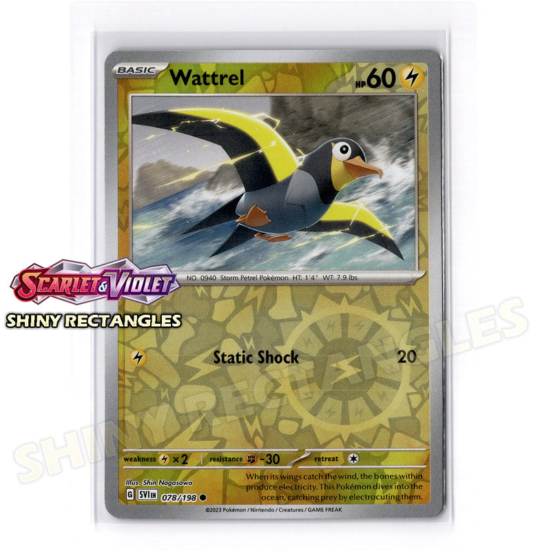 078/198 - Wattrel - Reverse Holo