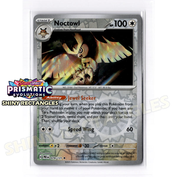 078/131 - Noctowl - Reverse Holo
