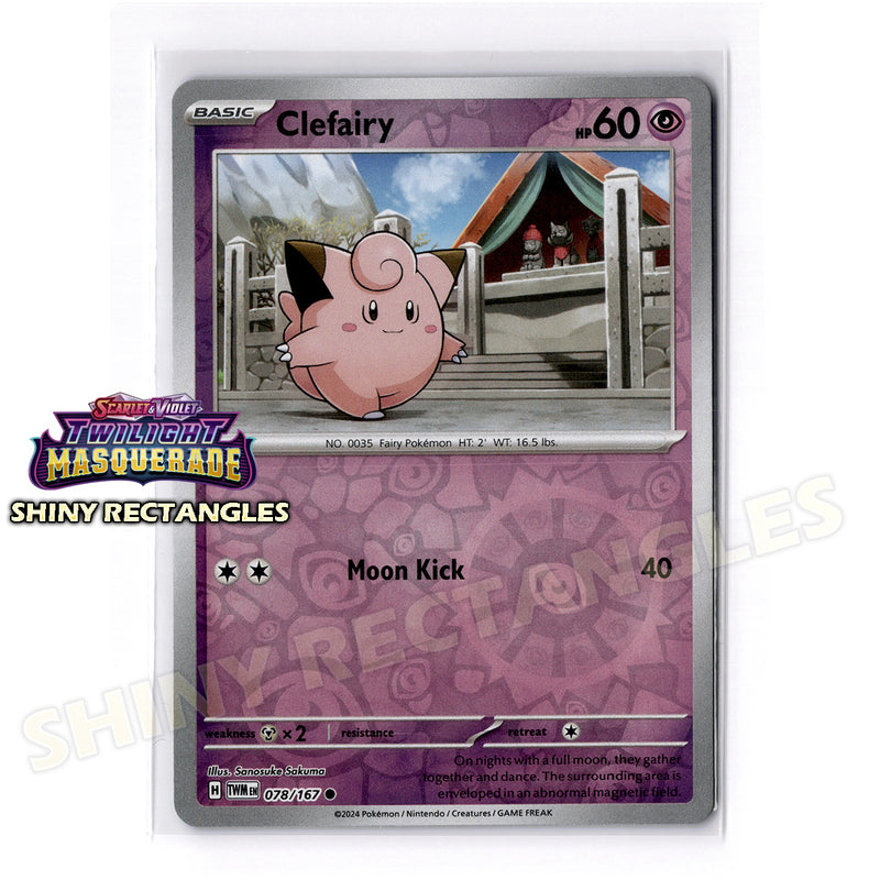 078/167 - Clefairy - Reverse Holo