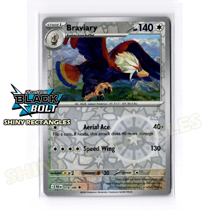 078/086 - Braviary - Reverse Holo