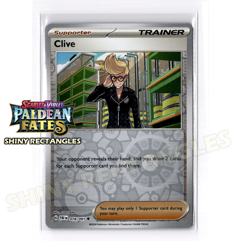 078/091 - Clive - Reverse Holo