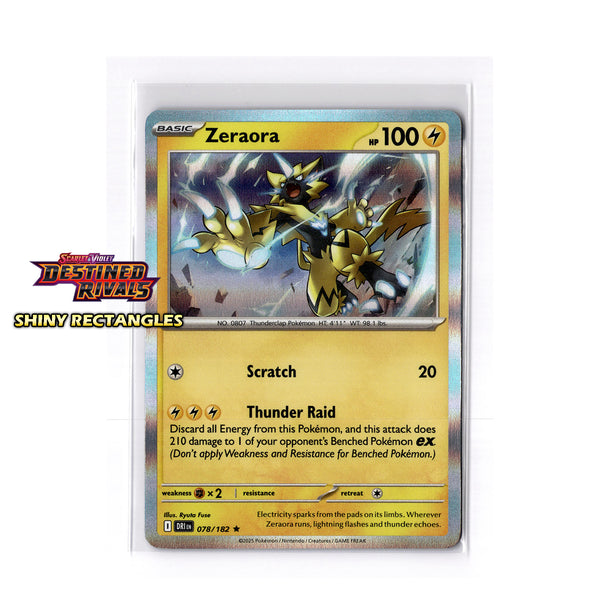 078/182 - Zeraora - Holofoil