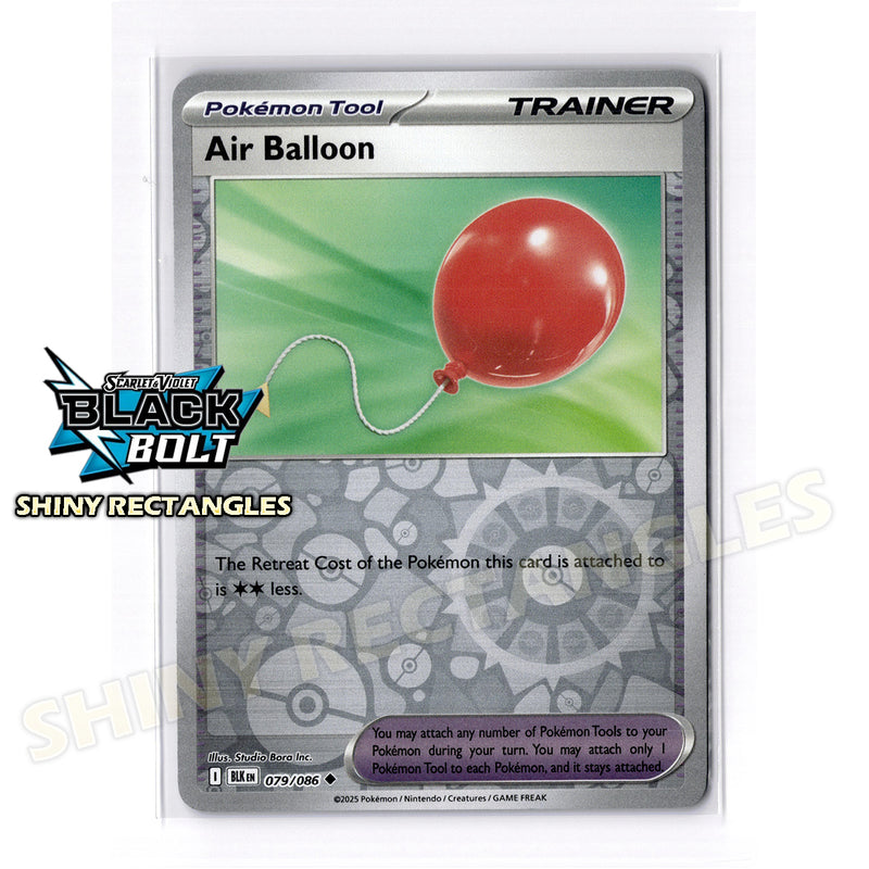 079/086 - Air Balloon - Reverse Holo