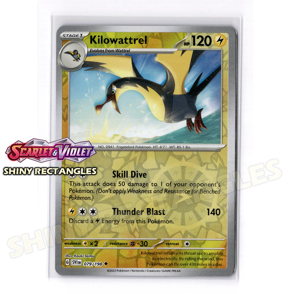 079/198 - Kilowattrel - Reverse Holo