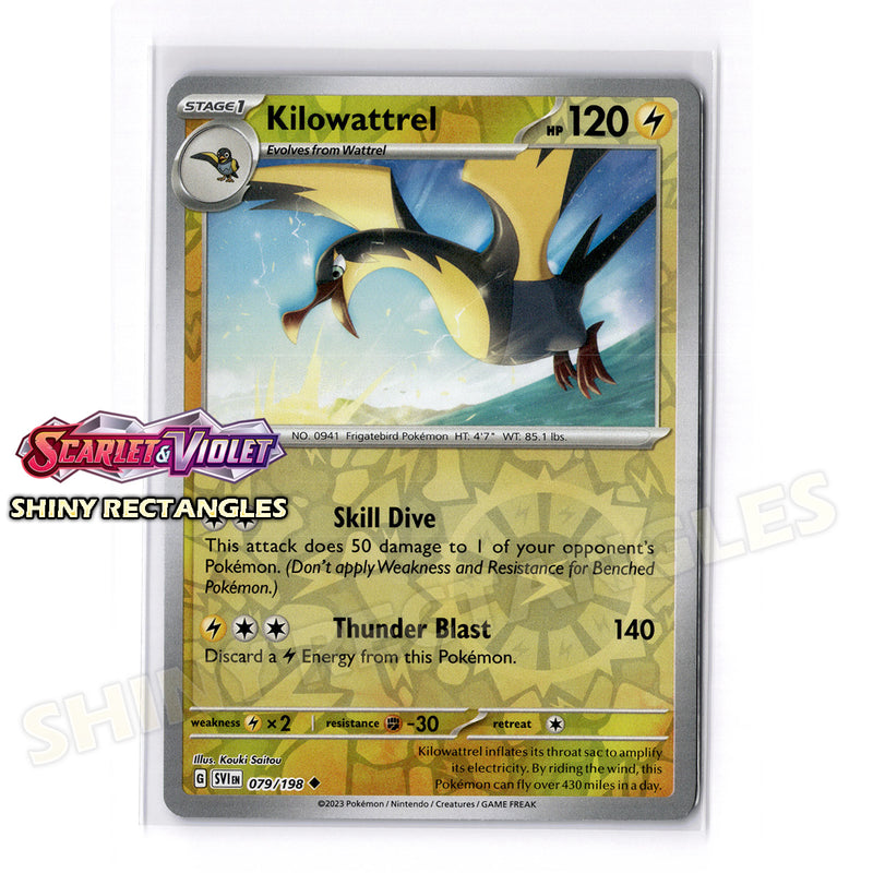 079/198 - Kilowattrel - Reverse Holo