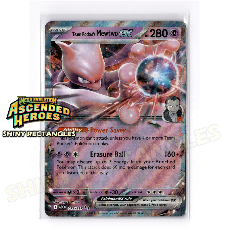 079/217 - Team Rocket's Mewtwo EX - Holofoil