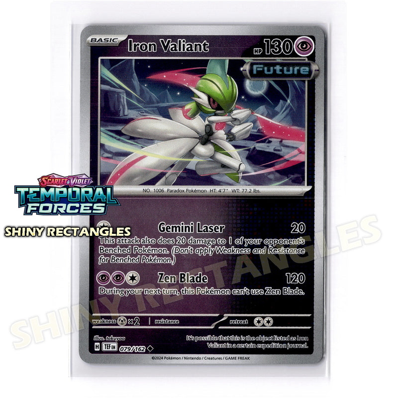 079/162 - Iron Valiant - Reverse Holo