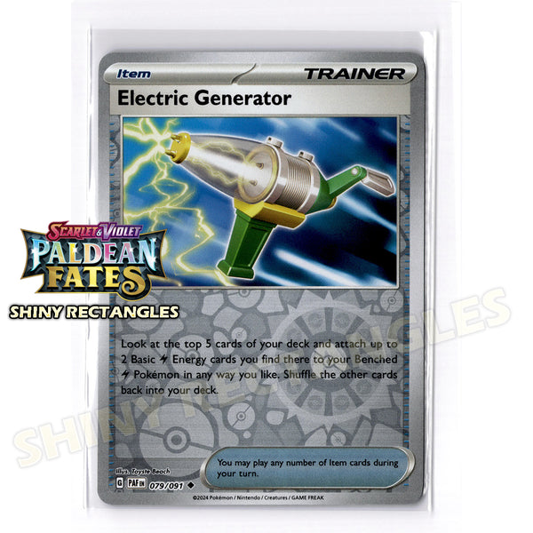 079/091 - Electric Generator - Reverse Holo