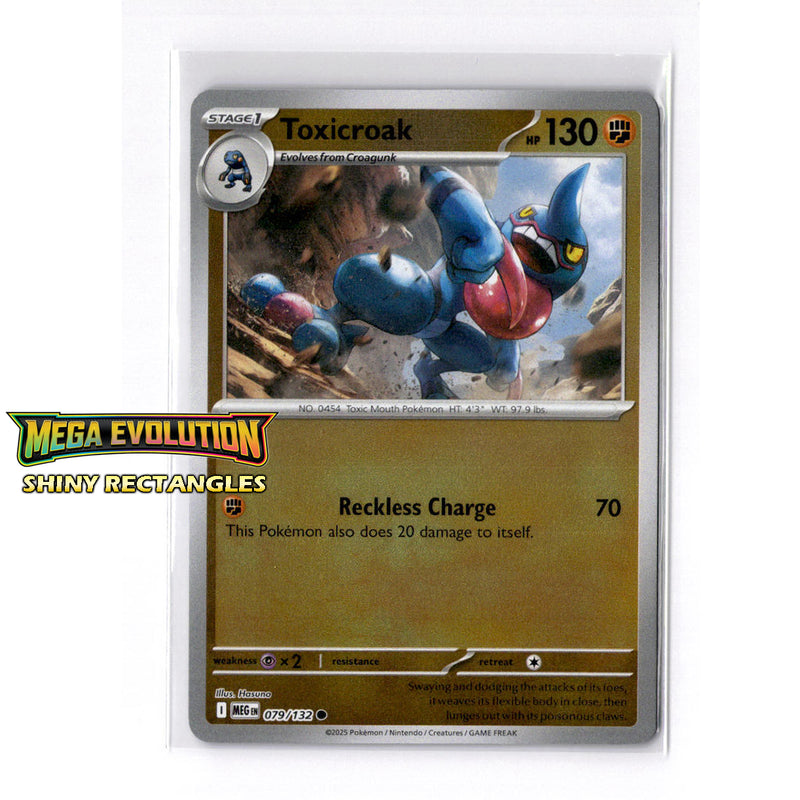 079/132 - Toxicroak - Reverse Holo