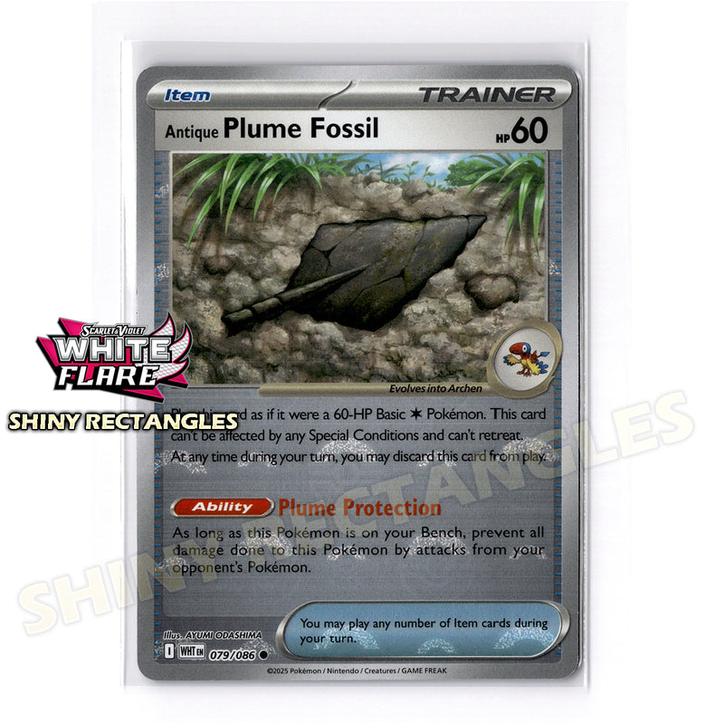 079/086 - Antique Plume Fossil - Poke Ball