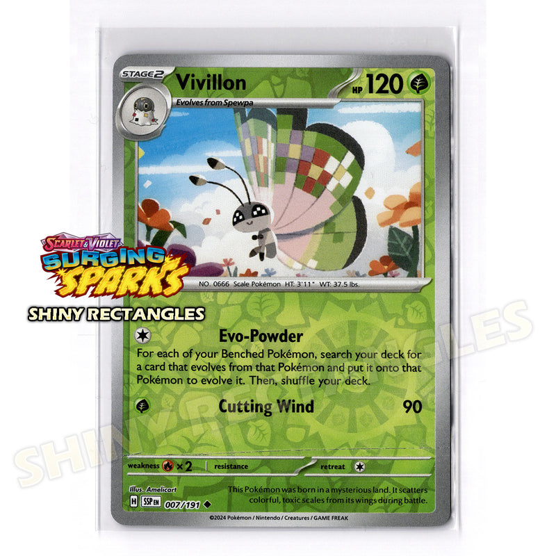 007/191 - Vivillon - Reverse Holo