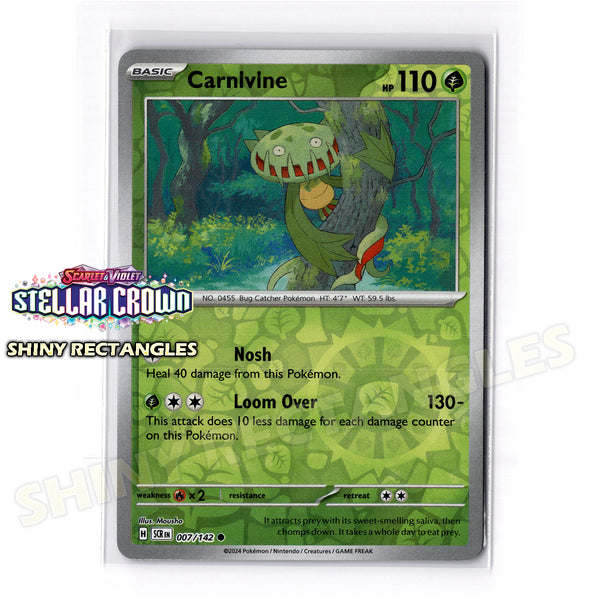 007/142 - Carnivine - Reverse Holo