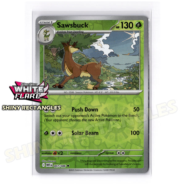 007/086 - Sawsbuck - Reverse Holo