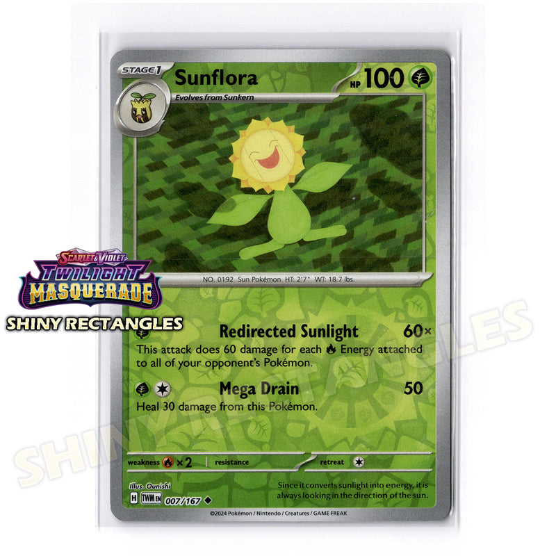 007/167 - Sunflora - Reverse Holo