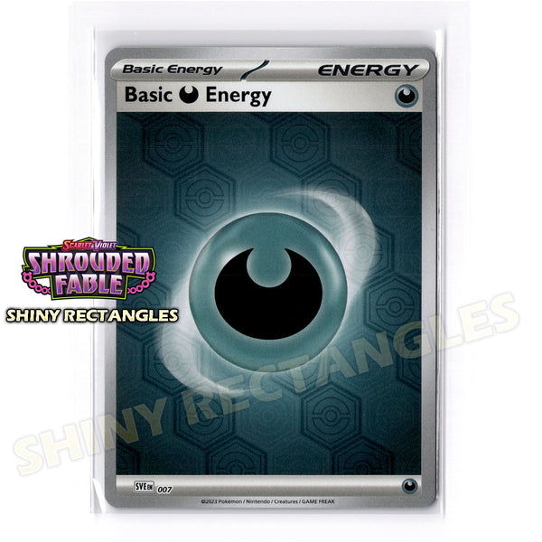 7 - Basic Darkness Energy - Reverse Holo