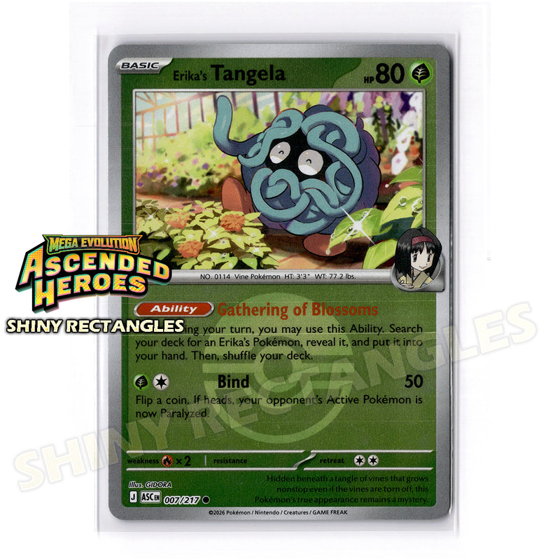 007/217 - Erika's Tangela - Poke Ball