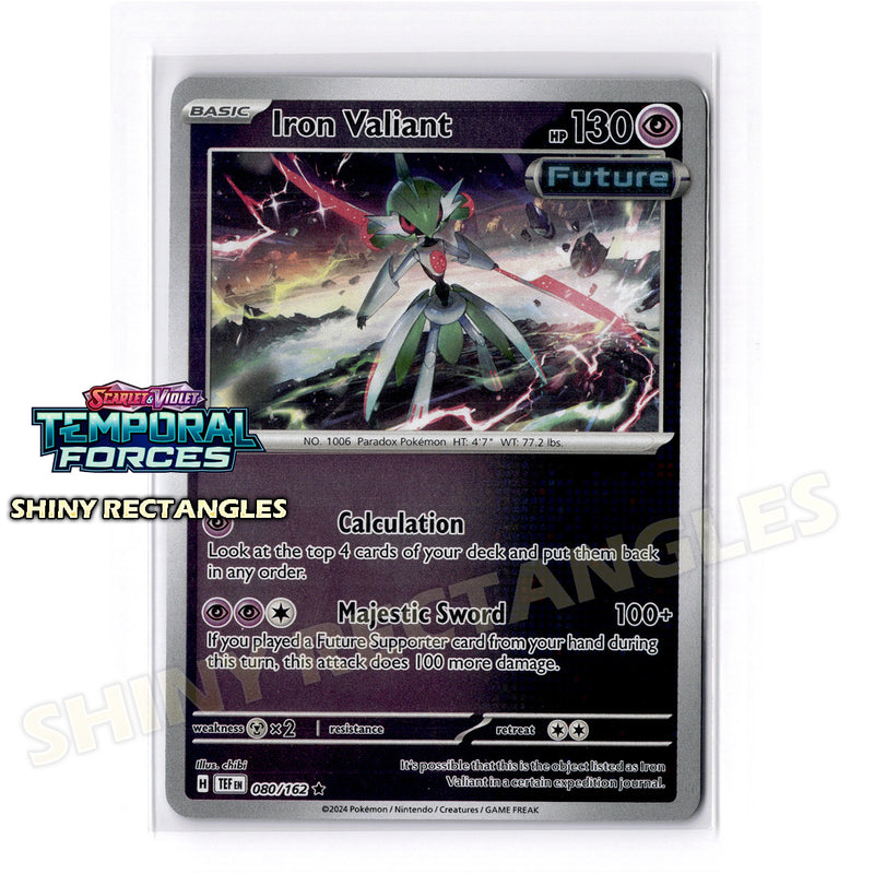 080/162 - Iron Valiant - Reverse Holo