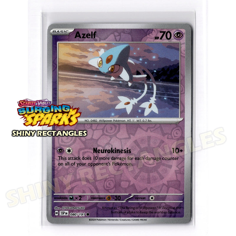 080/191 - Azelf - Reverse Holo
