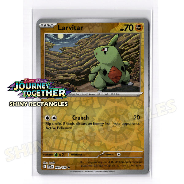 080/159 - Larvitar - Reverse Holo