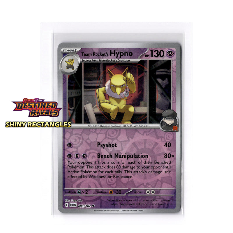 080/182 - Team Rocket's Hypno - Reverse Holo