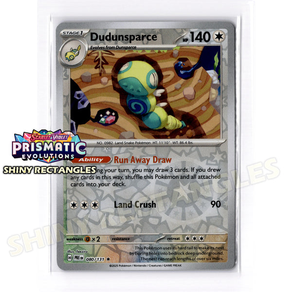 080/131 - Dudunsparce - Reverse Holo