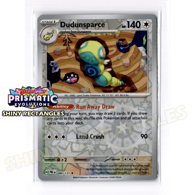 080/131 - Dudunsparce - Reverse Holo