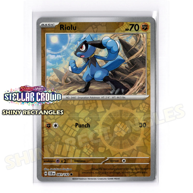 081/142 - Riolu - Reverse Holo