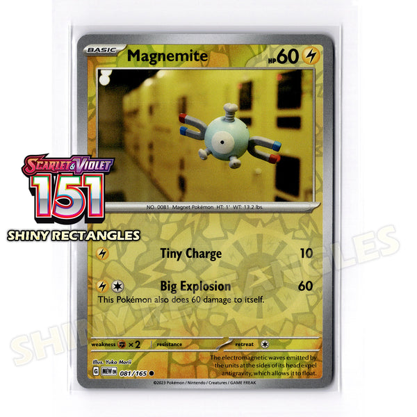 081/165 - Magnemite - Reverse Holo