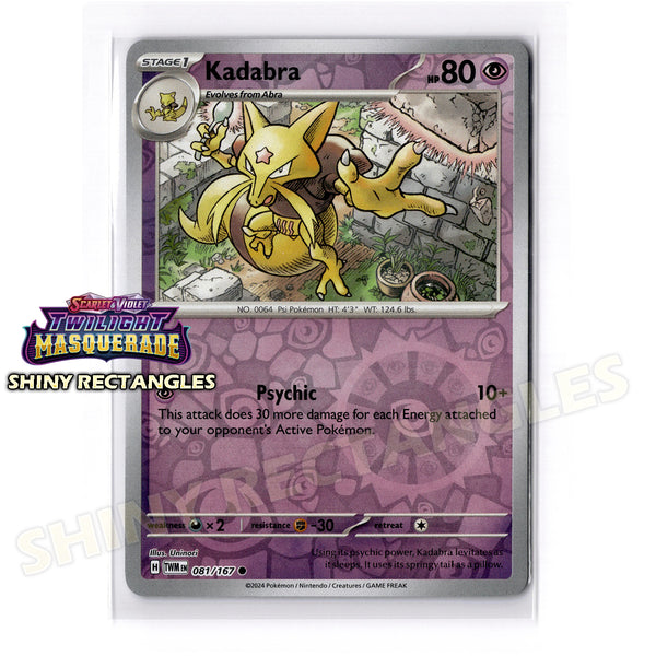 081/167 - Kadabra - Reverse Holo