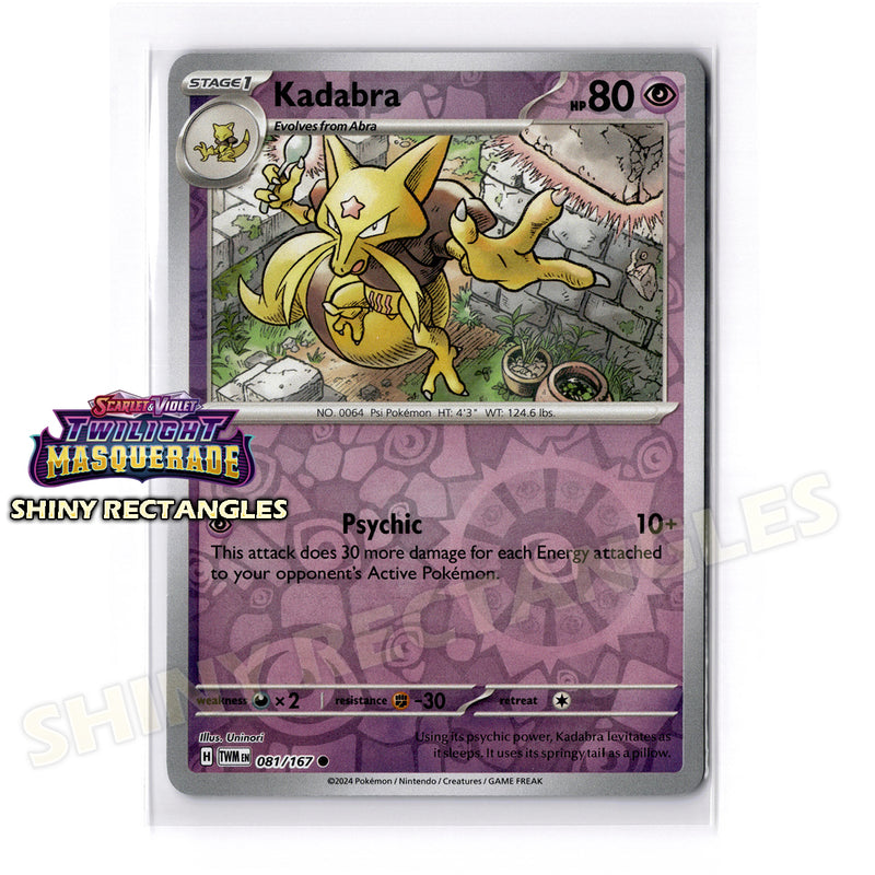 081/167 - Kadabra - Reverse Holo