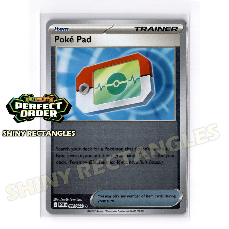 081/088 - Poke Pad - Reverse Holo