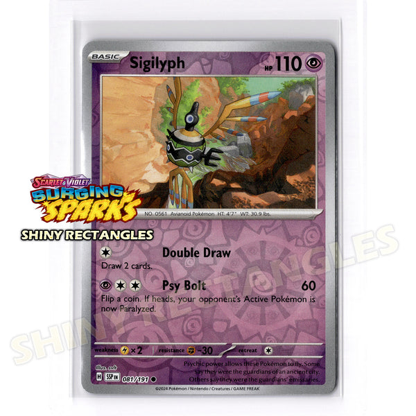 081/191 - Sigilyph - Reverse Holo