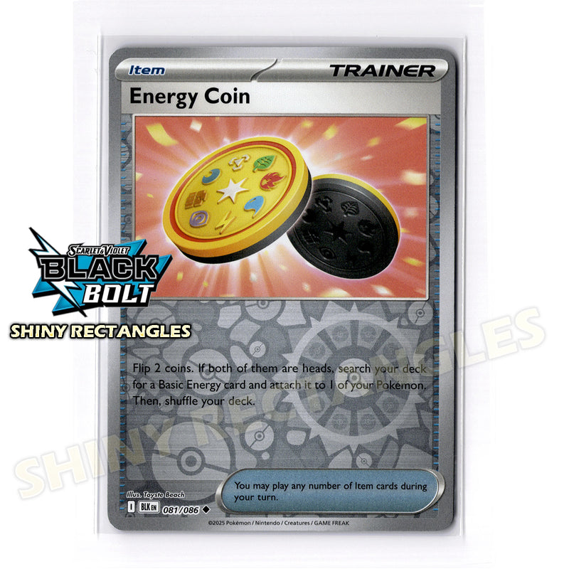 081/086 - Energy Coin - Reverse Holo