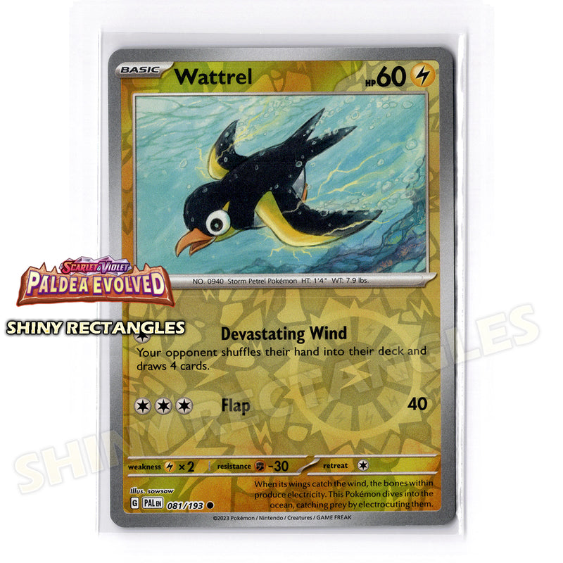 081/193 - Wattrel - Reverse Holo