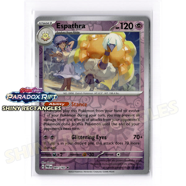 081/182 - Espathra - Reverse Holo