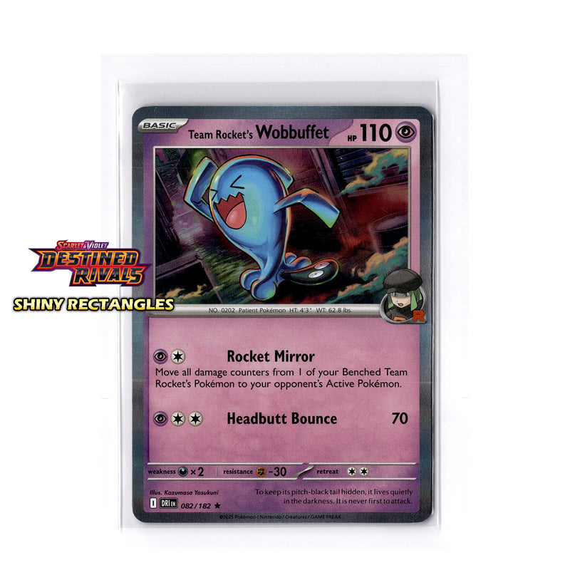 082/182 - Team Rocket's Wobbuffet - Holofoil