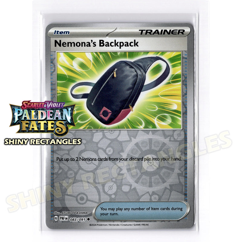 083/091 - Nemona's Backpack - Reverse Holo