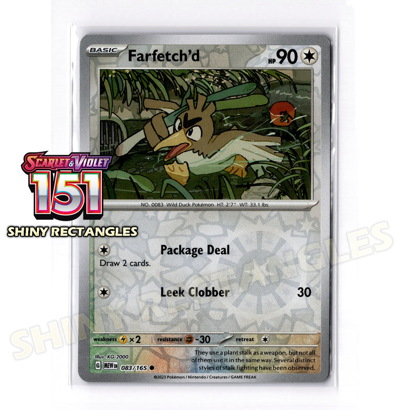 083/165 - Farfetch'd - Reverse Holo