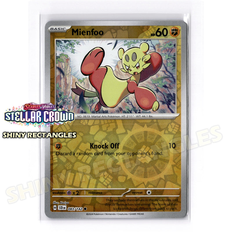 083/142 - Mienfoo - Reverse Holo
