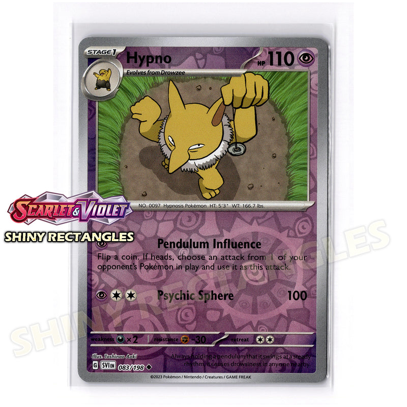 083/198 - Hypno - Reverse Holo