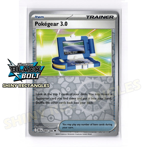084/086 - Pokegear 3.0 - Reverse Holo