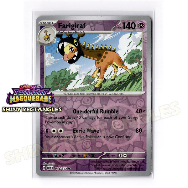 084/167 - Farigiraf - Reverse Holo