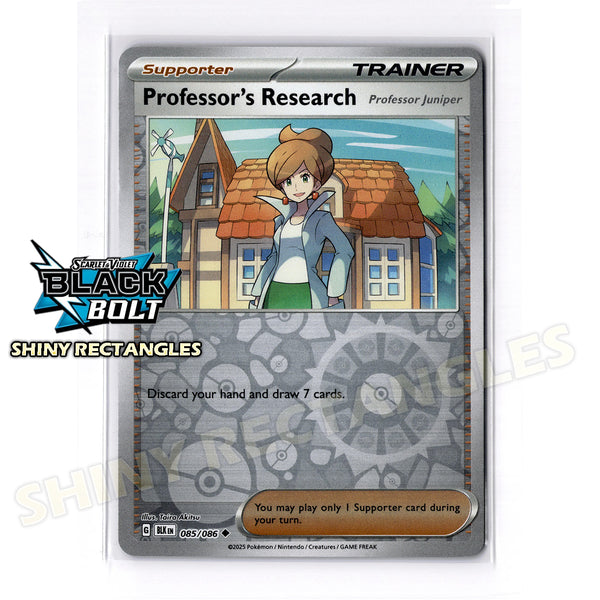 085/086 - Professor's Research - Reverse Holo